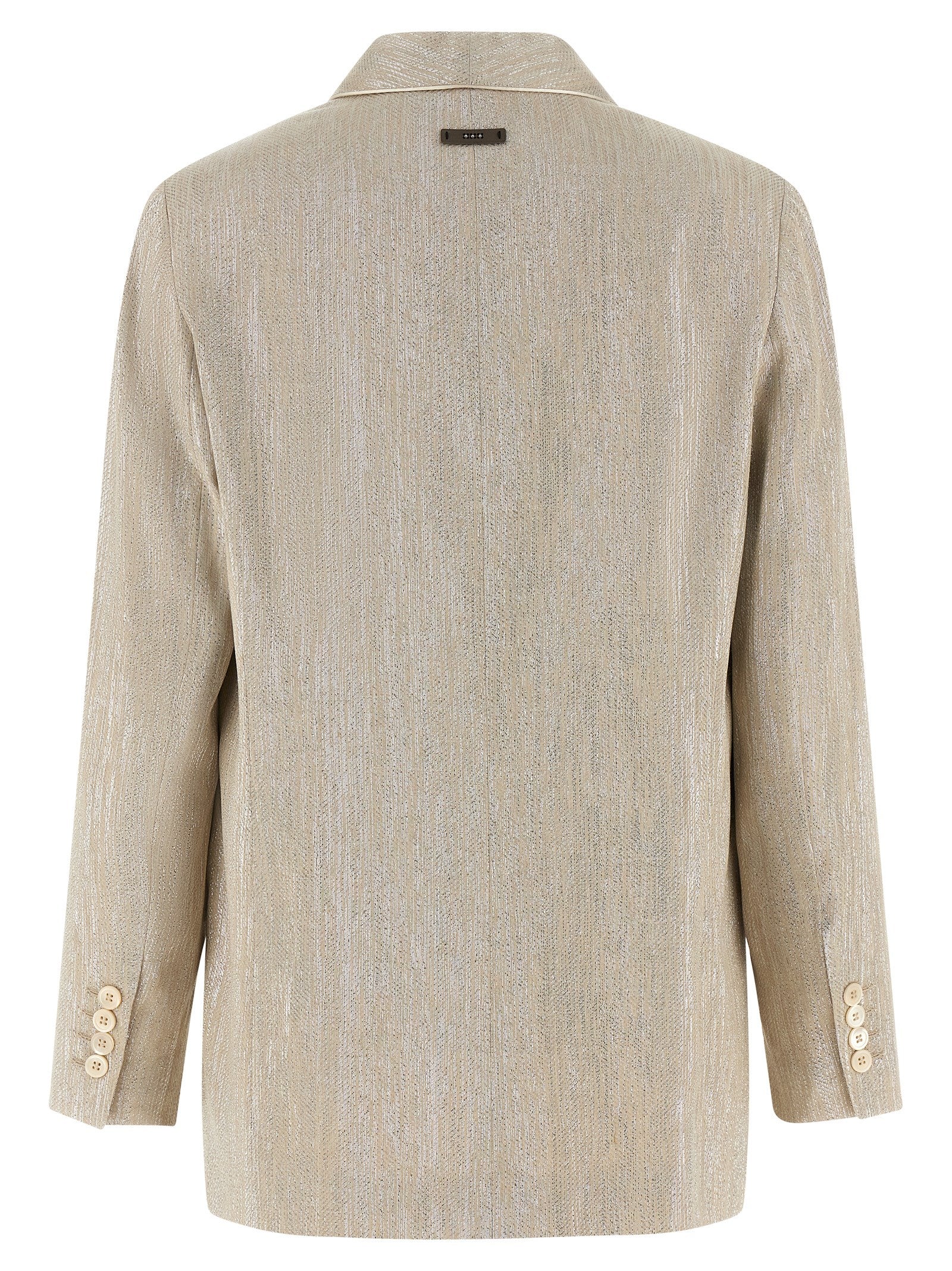 Peserico Beige Viscose Blazer