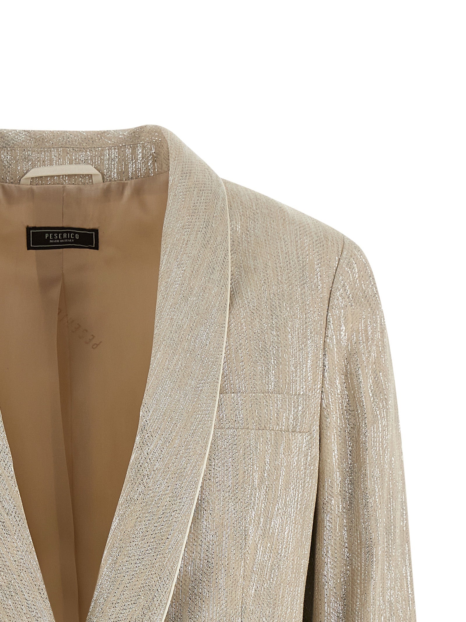 Peserico Beige Viscose Blazer