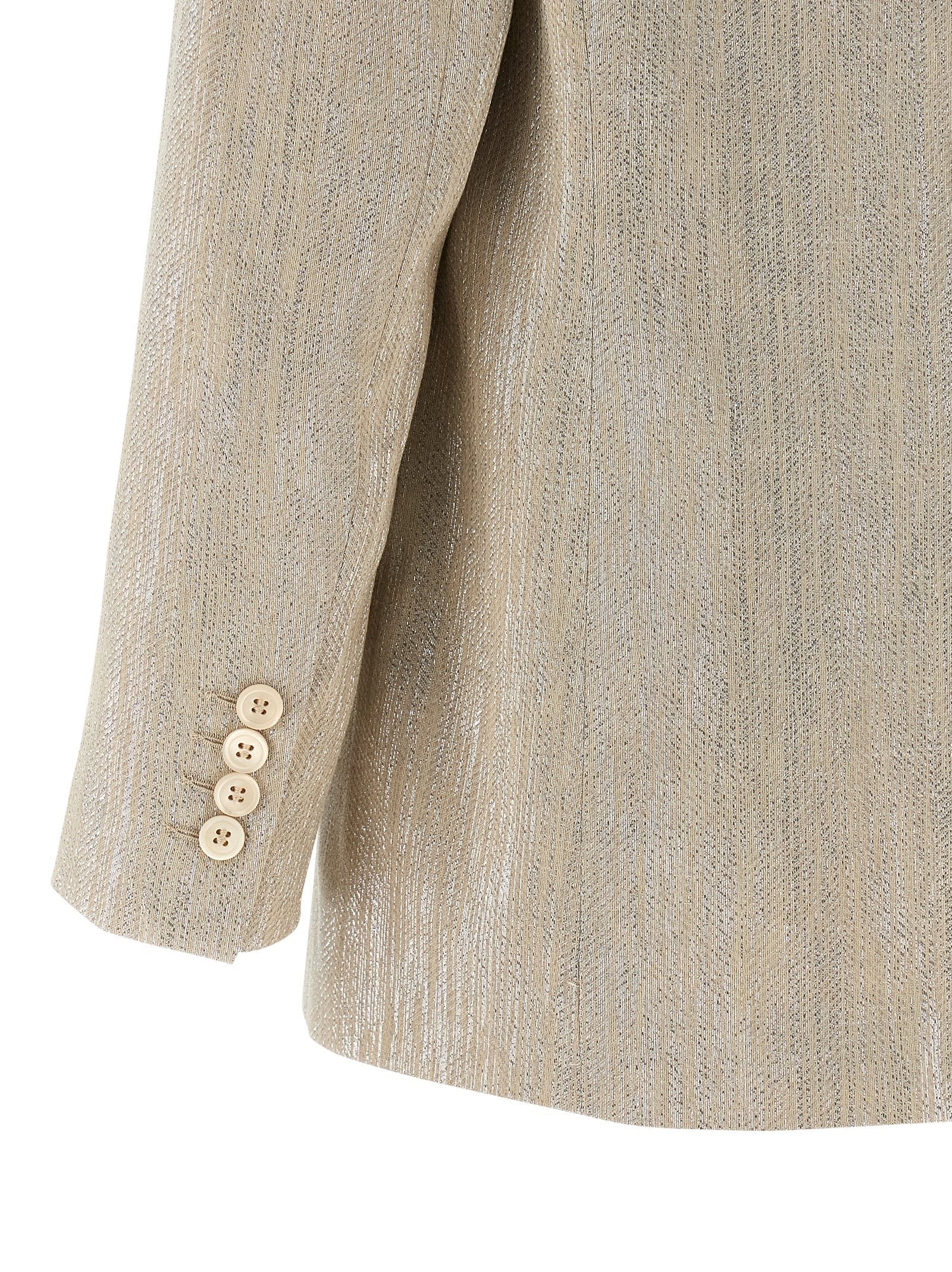 Peserico Beige Viscose Blazer