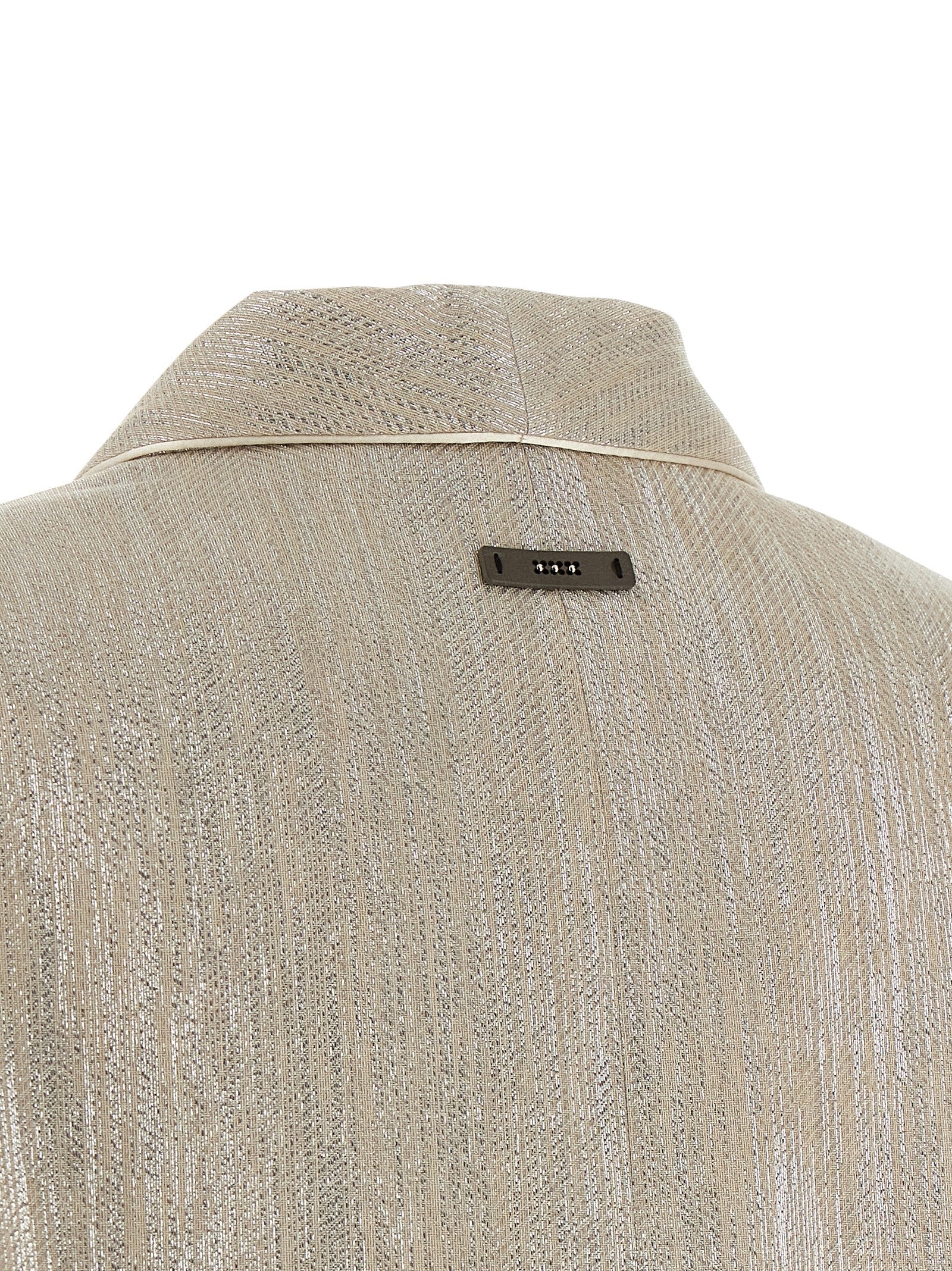 Peserico Beige Viscose Blazer