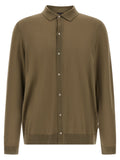 Hugo Boss Bicolor Virgin Wool Polo Shirt