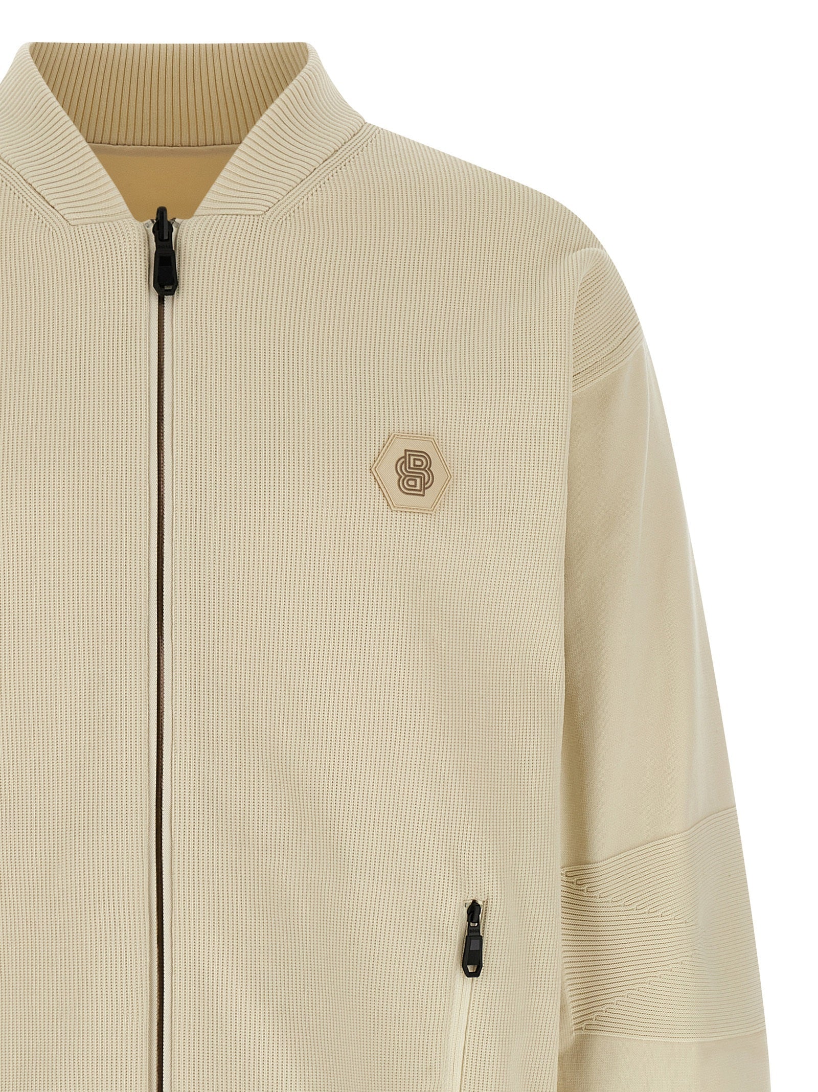 Hugo Boss Beige Polyamide Bomber