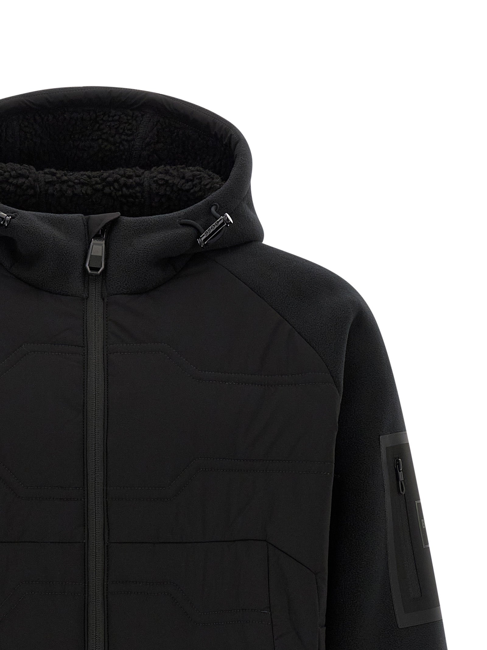 Hugo Boss Black Polyester Shell Jacket