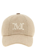 Max Mara Beige Cotton Cap (Baseball Hat)
