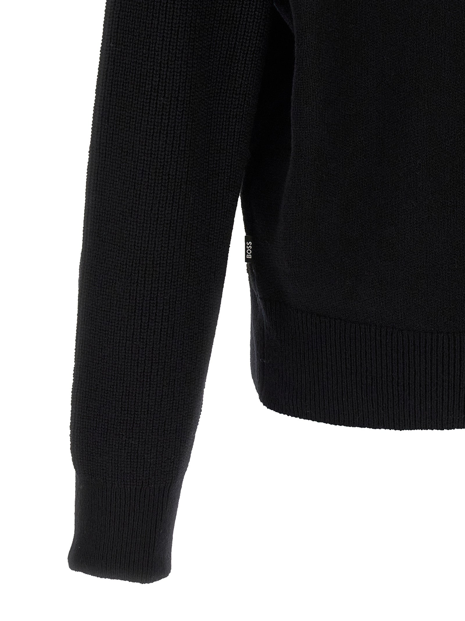 Hugo Boss Black Virgin Wool Cardigan