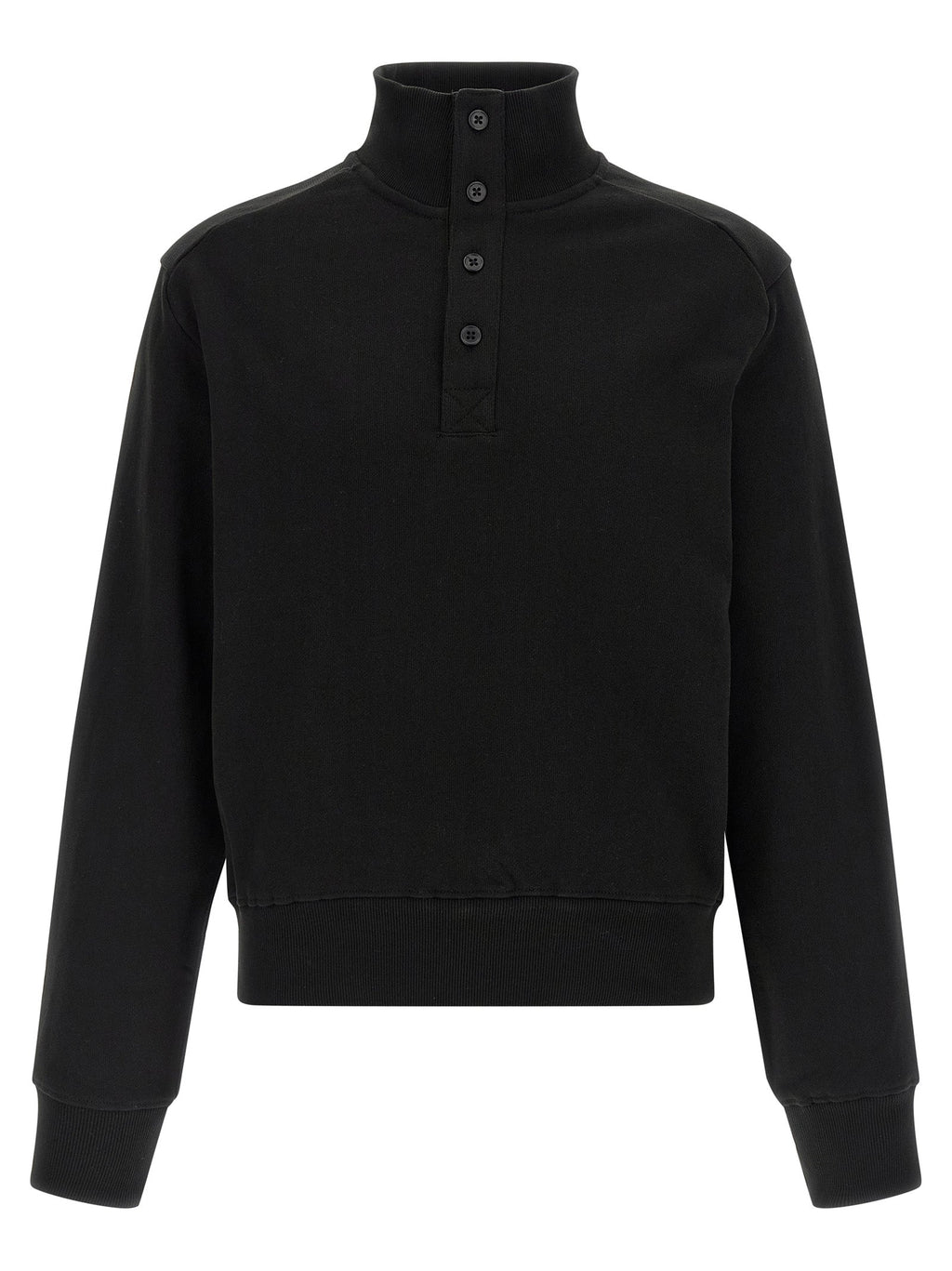 Entire Studios Black Cotton Cardigan