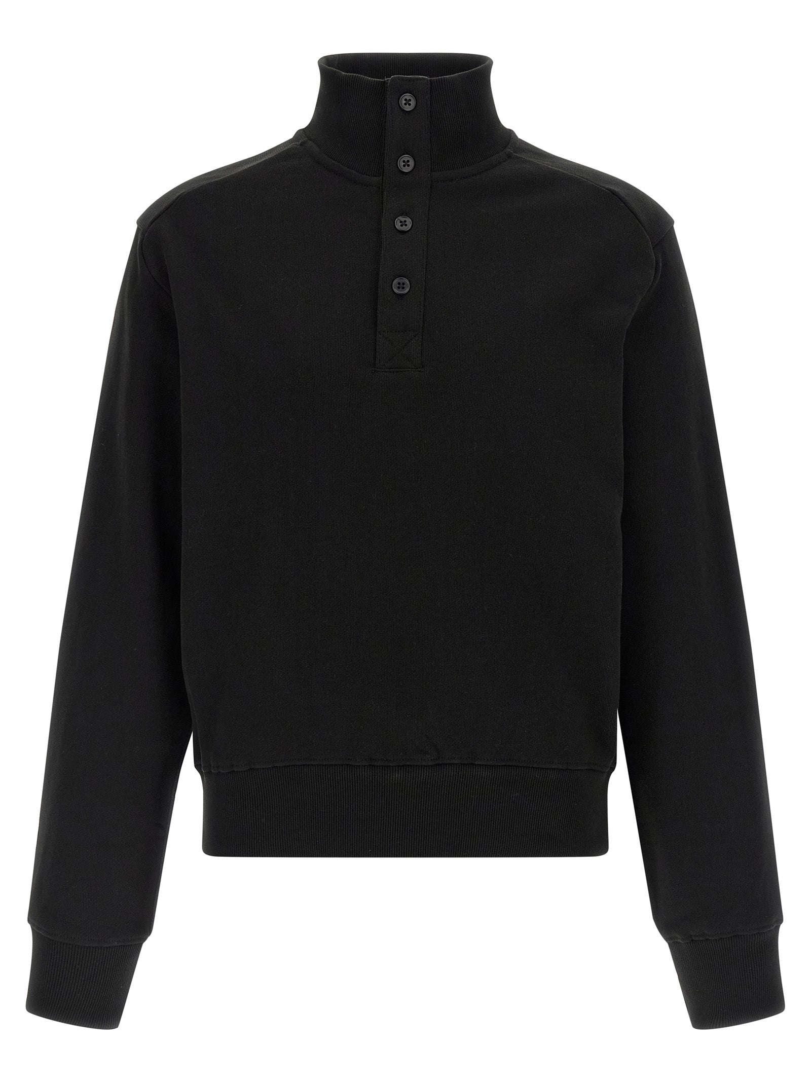 Entire Studios Black Cotton Cardigan