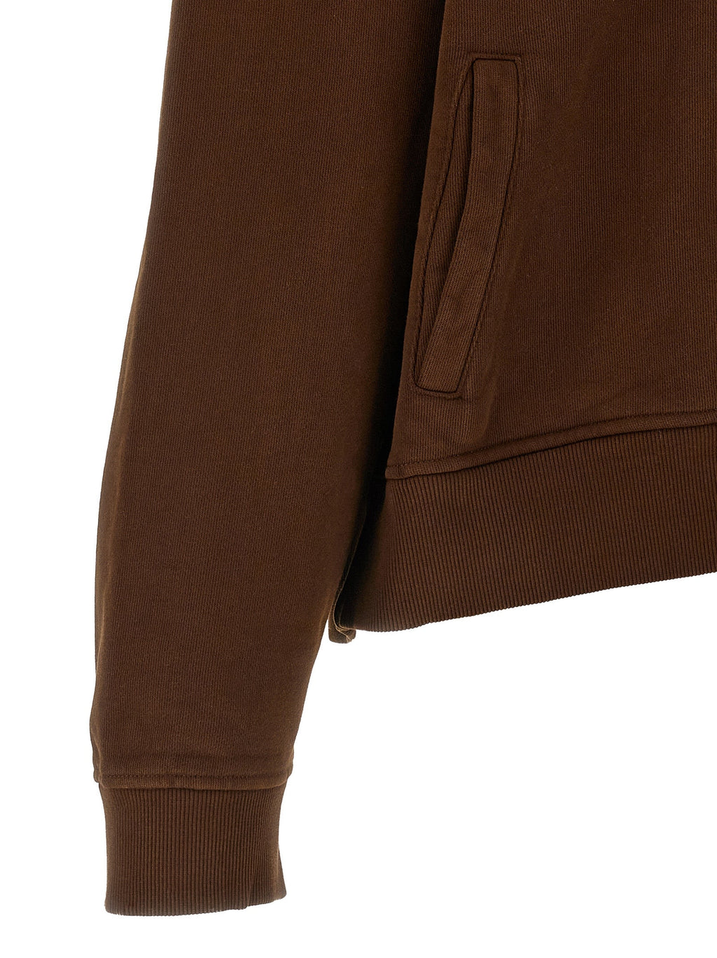 Entire Studios Brown Cotton Sweatshirt