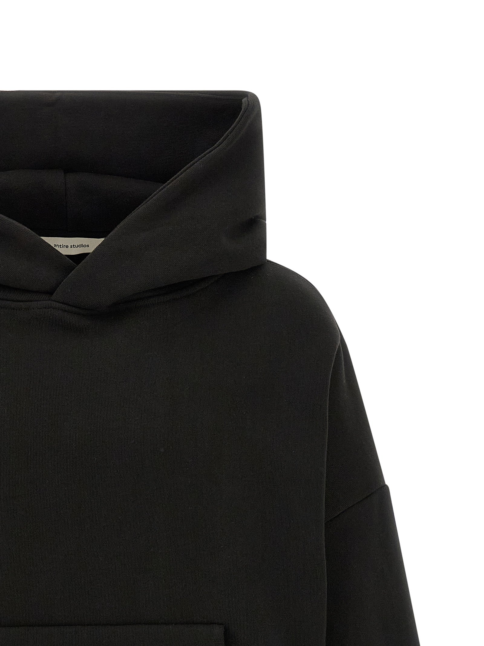 Entire Studios Black Cotton Sweatshirt
