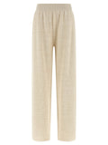 Fabiana Filippi Gold Cotton Casual Pants