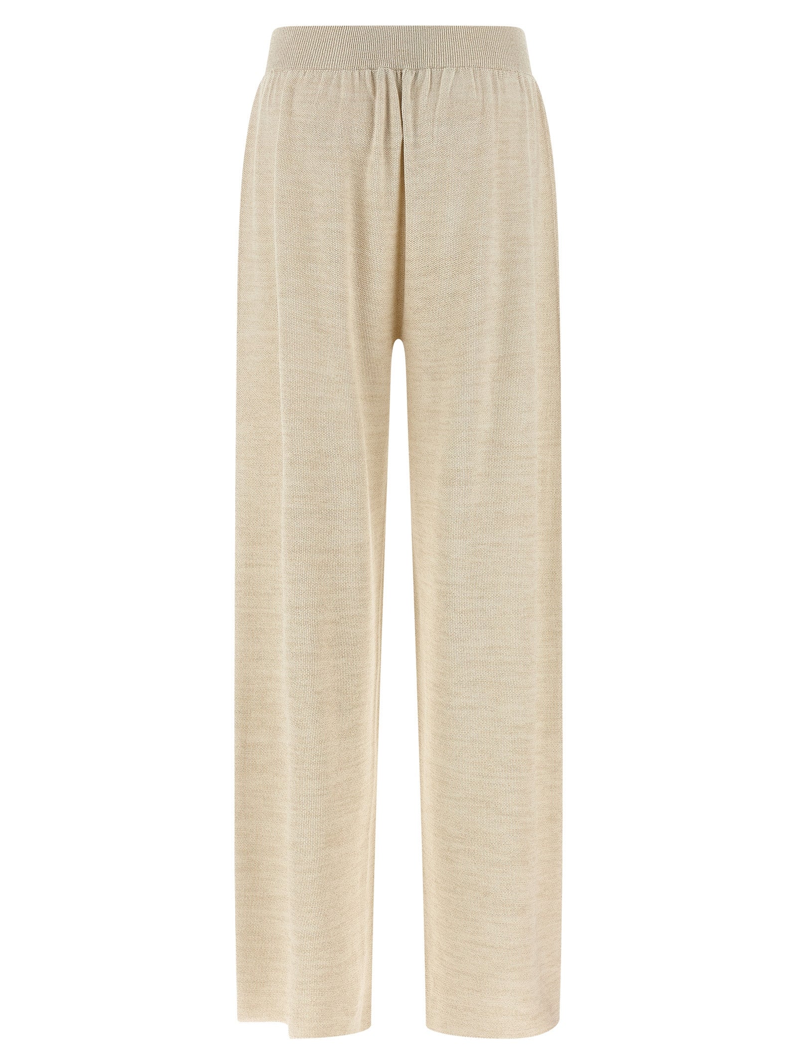 Fabiana Filippi Gold Cotton Casual Pants