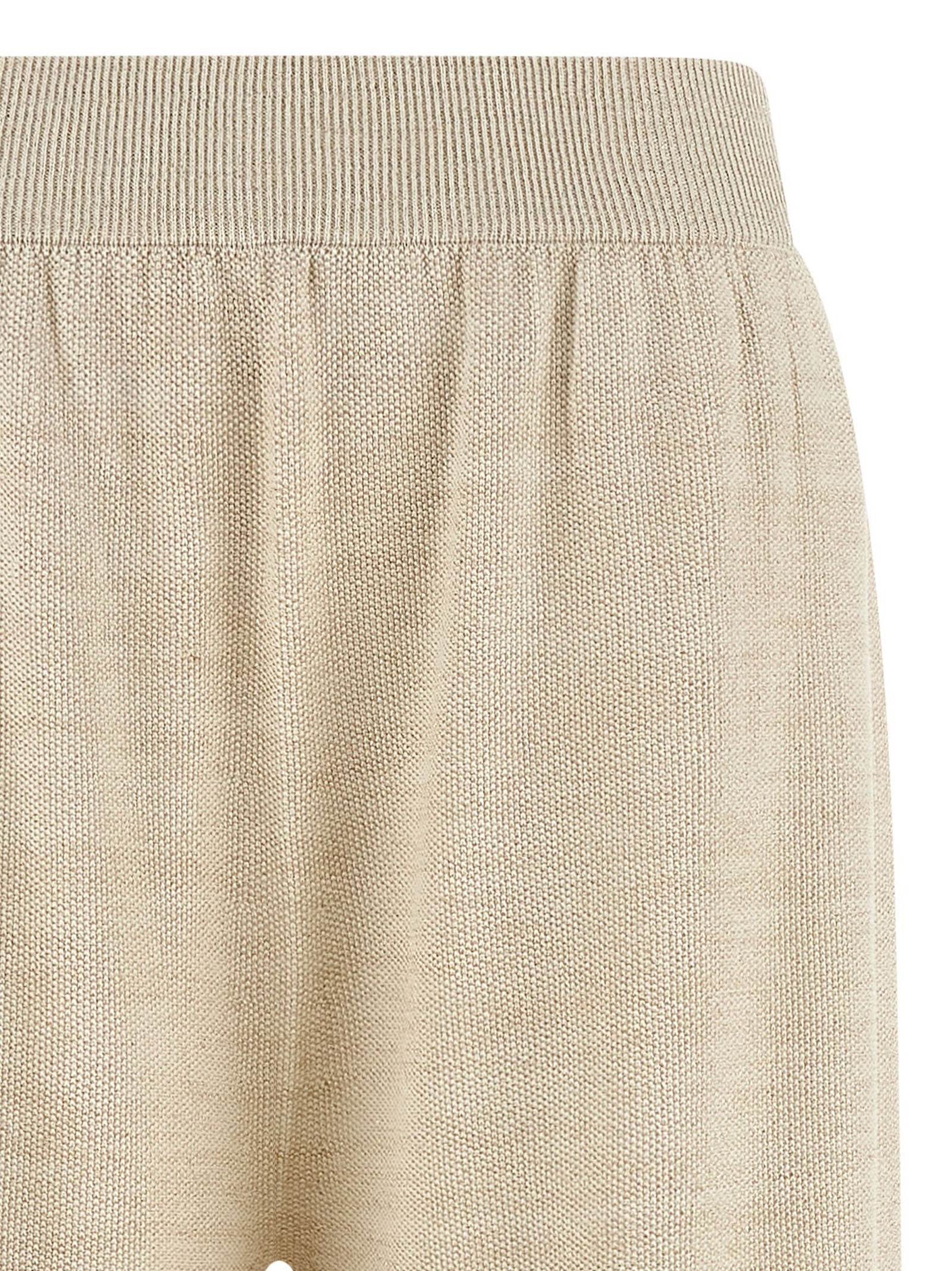 Fabiana Filippi Gold Cotton Casual Pants