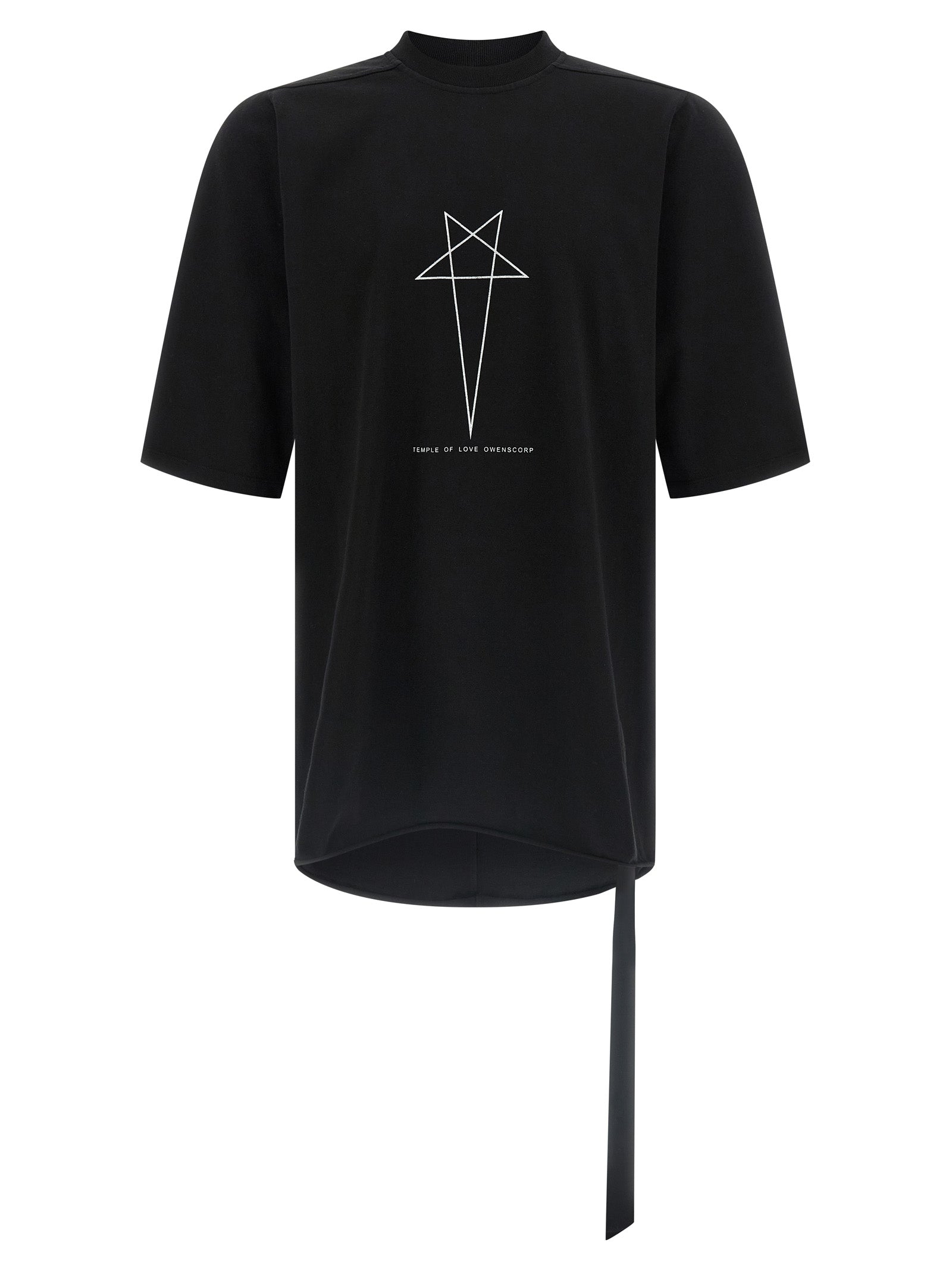 DRKSHDW Black Cotton T-Shirt