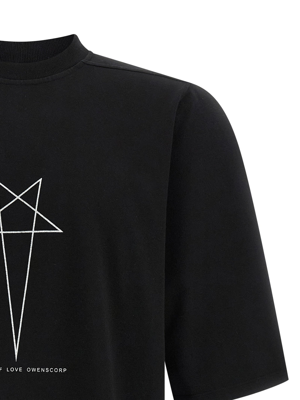 DRKSHDW Black Cotton T-Shirt