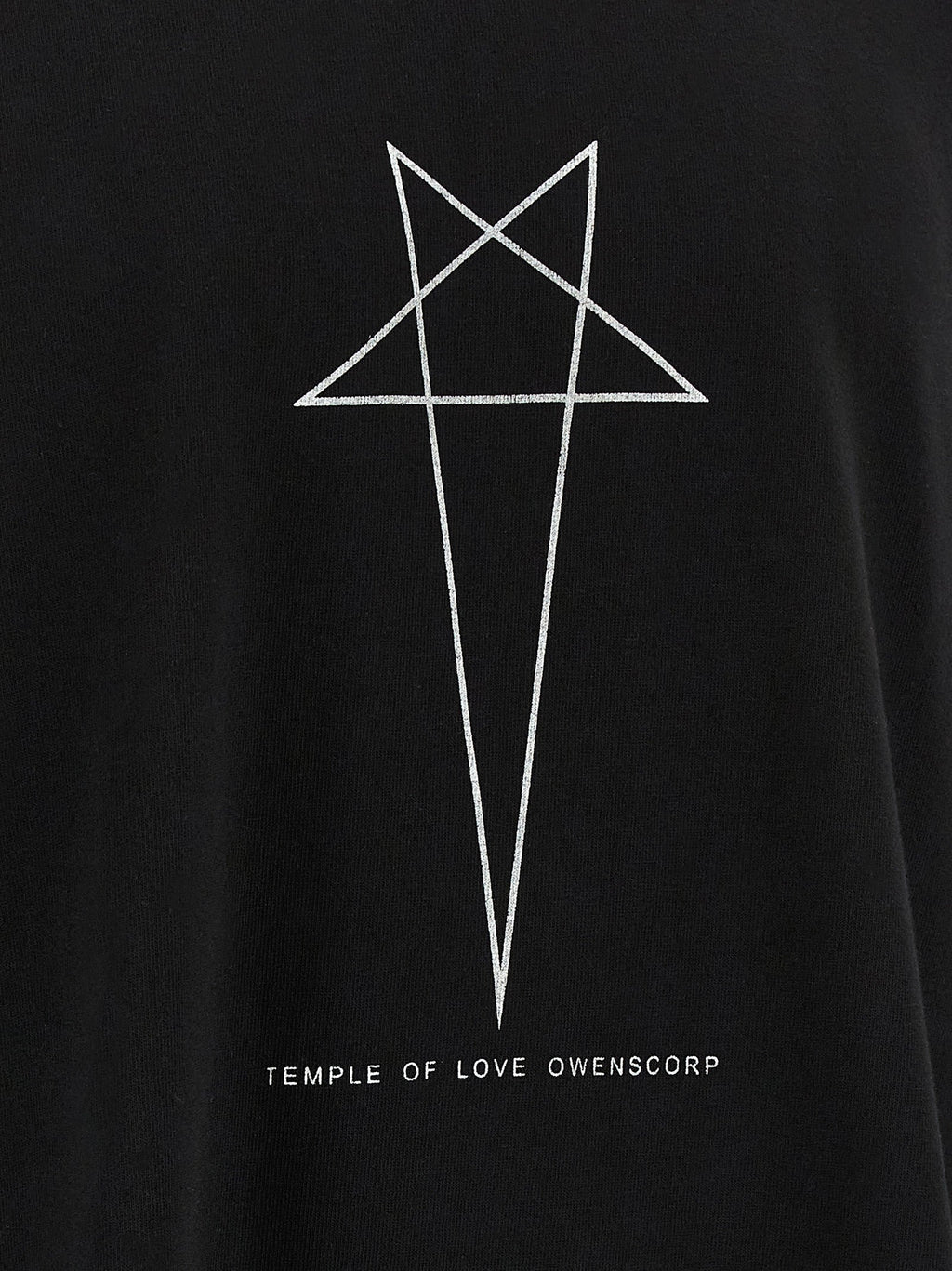 DRKSHDW Black Cotton T-Shirt