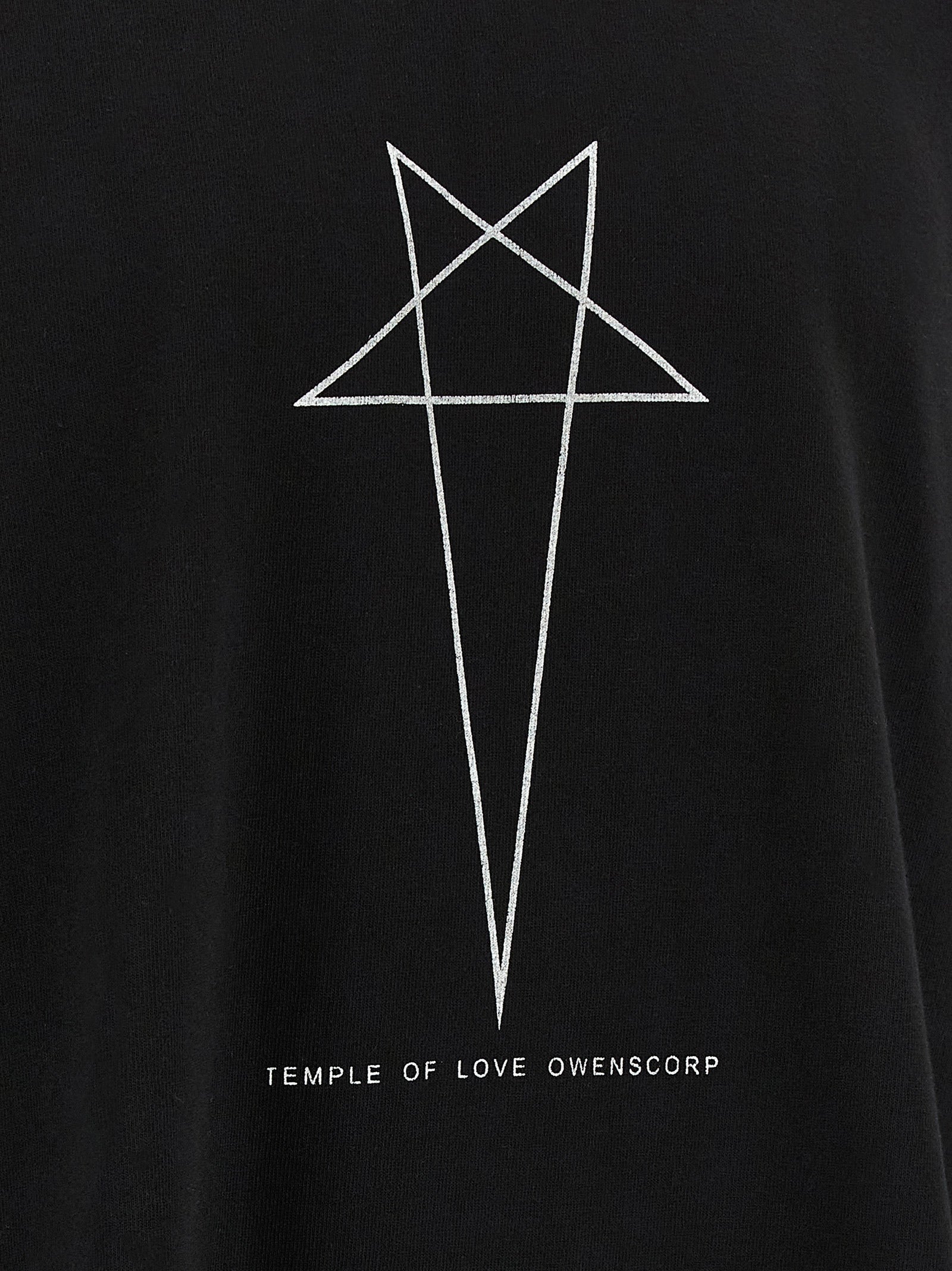 DRKSHDW Black Cotton T-Shirt