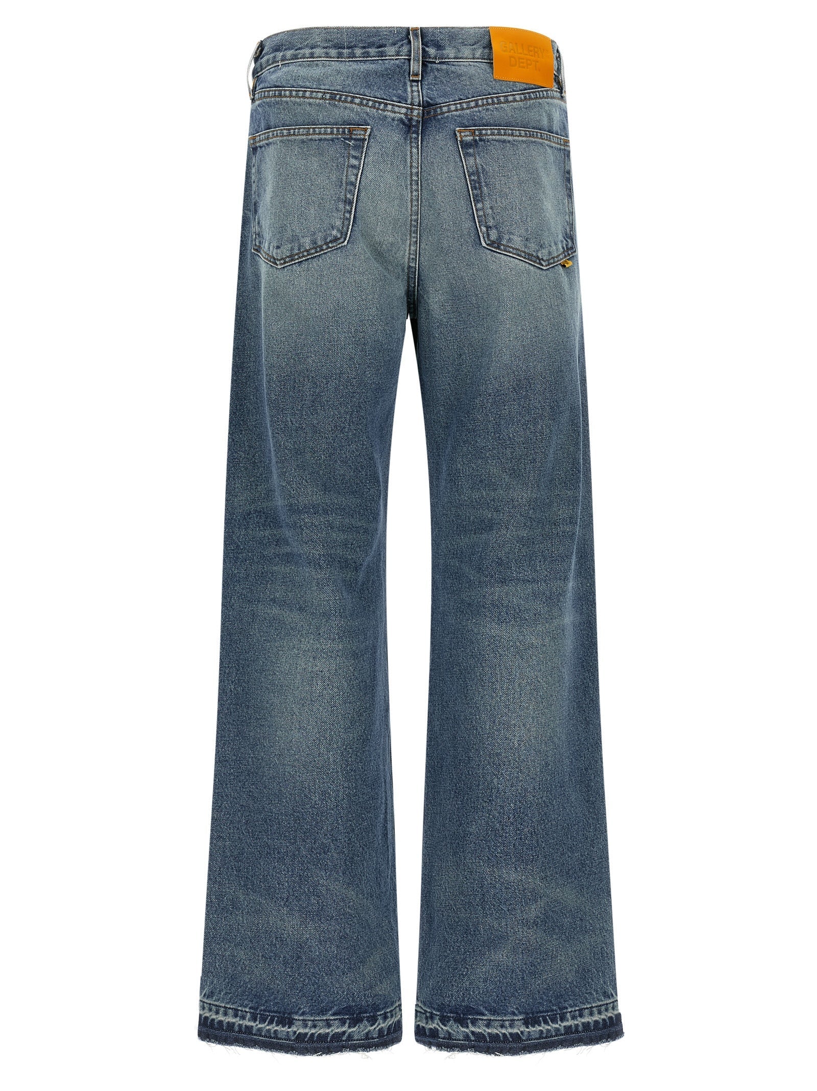 GALLERY DEPT. Blue Cotton Jeans Denim