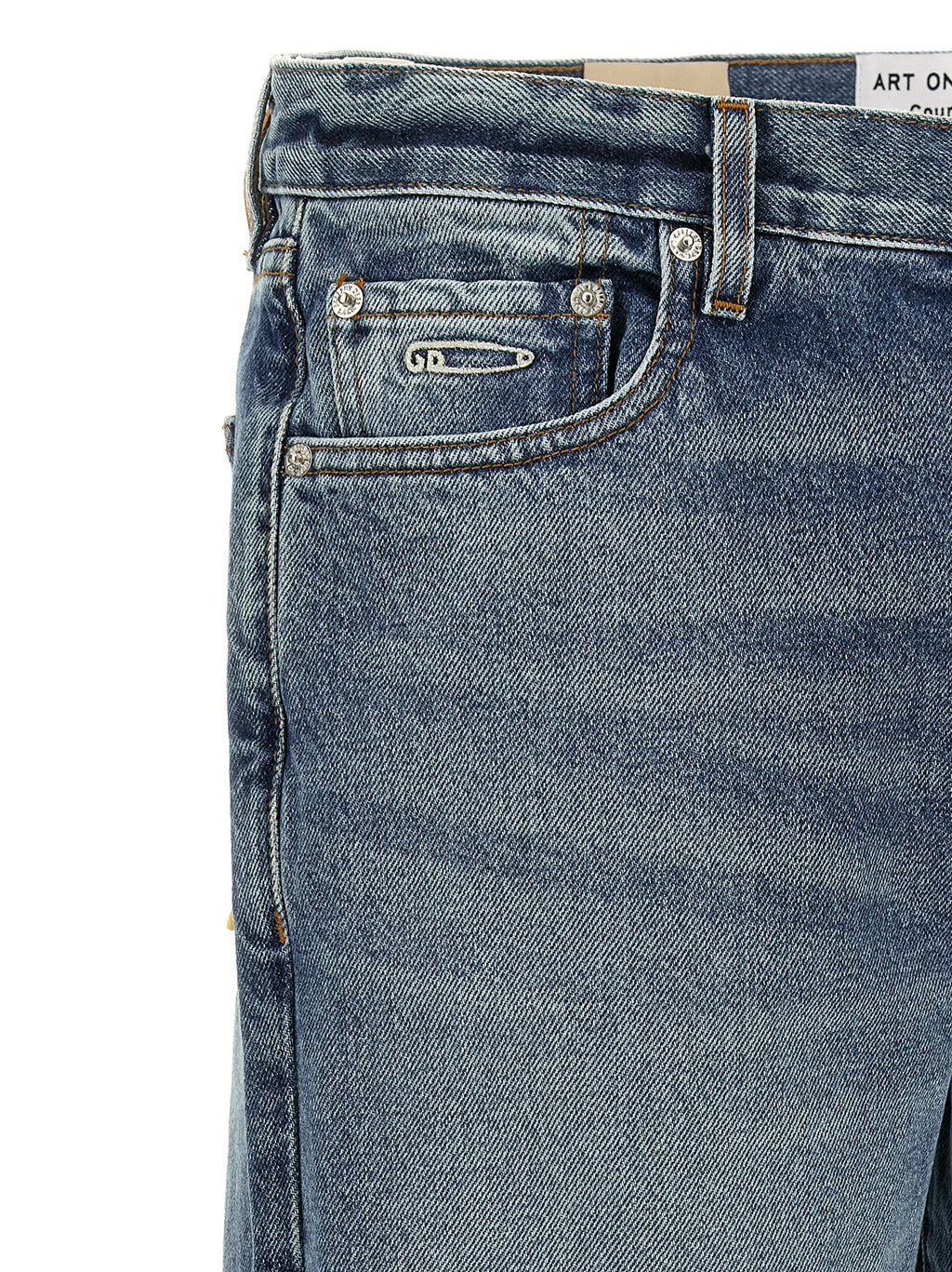 GALLERY DEPT. Blue Cotton Jeans Denim