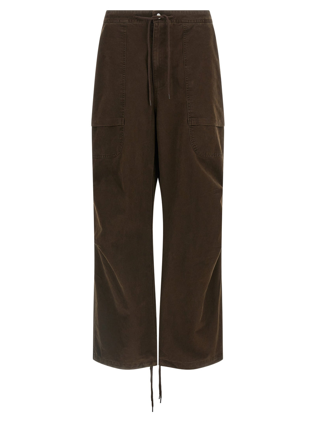Entire Studios Brown Cotton Cargo Pants