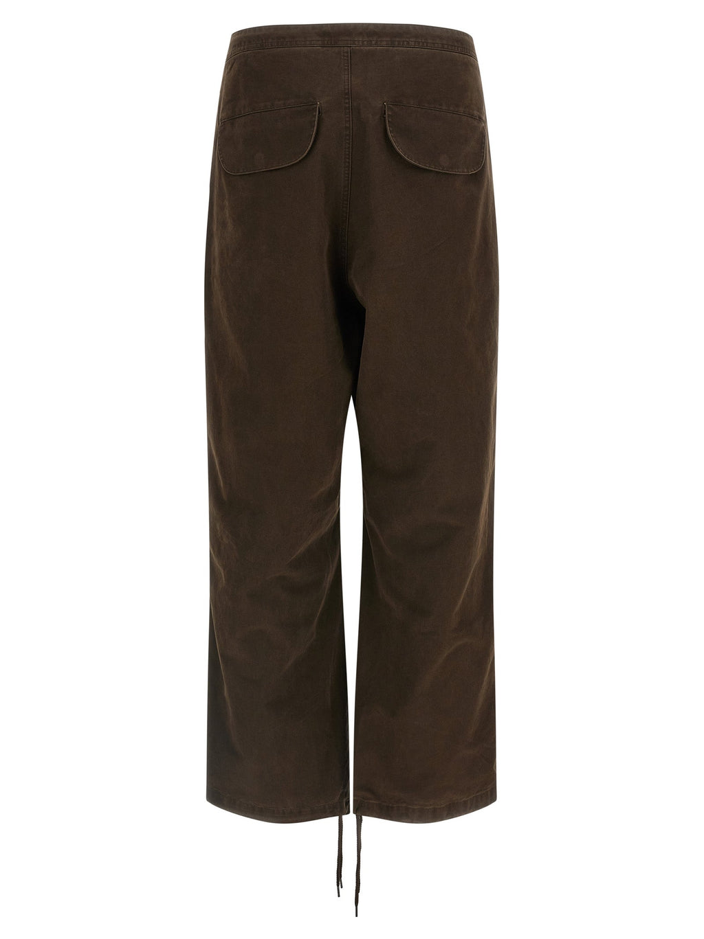 Entire Studios Brown Cotton Cargo Pants