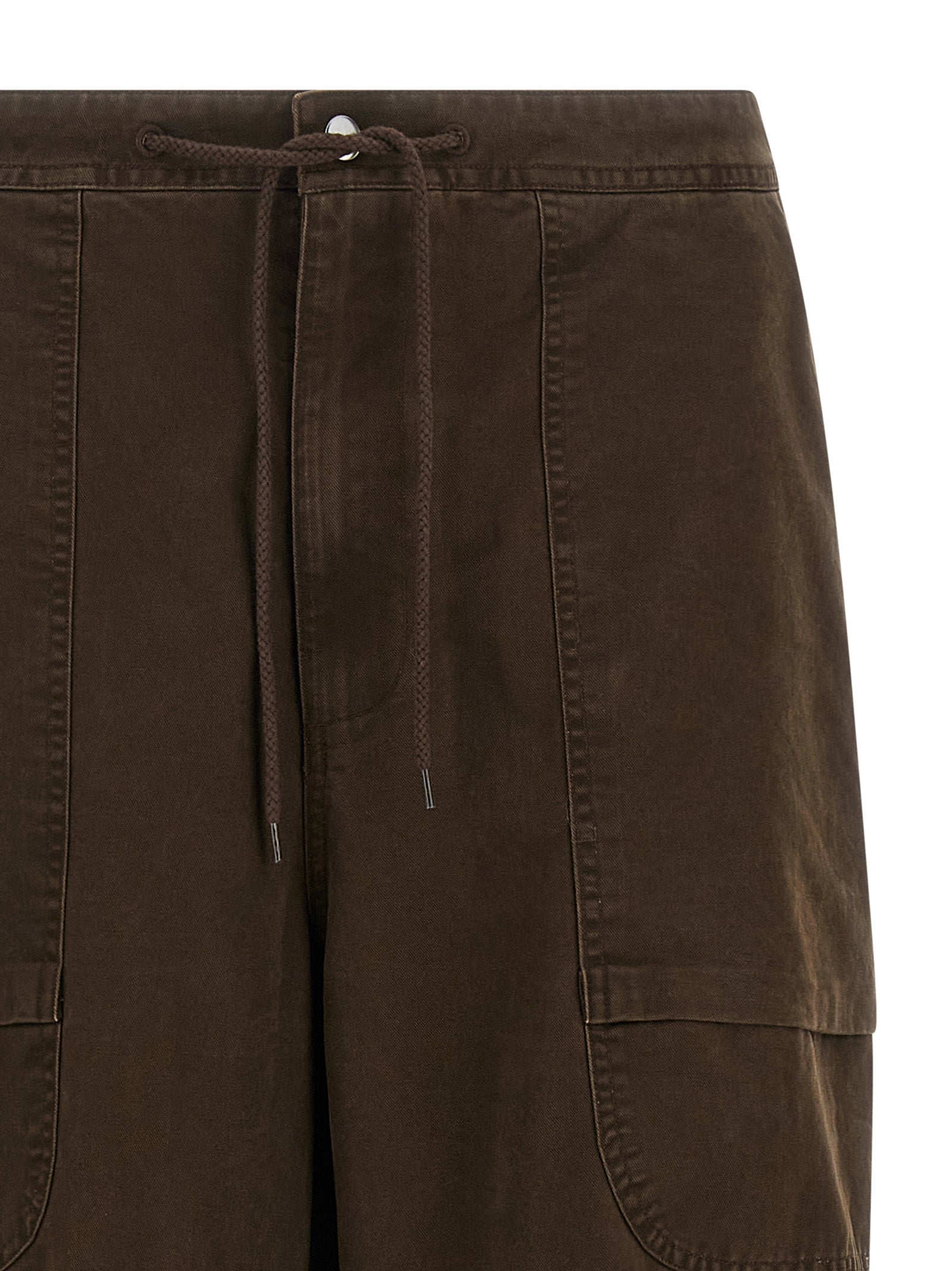 Entire Studios Brown Cotton Cargo Pants