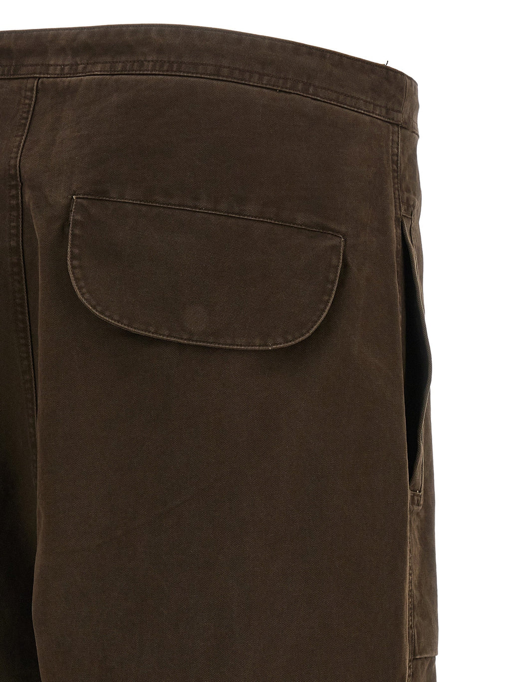 Entire Studios Brown Cotton Cargo Pants