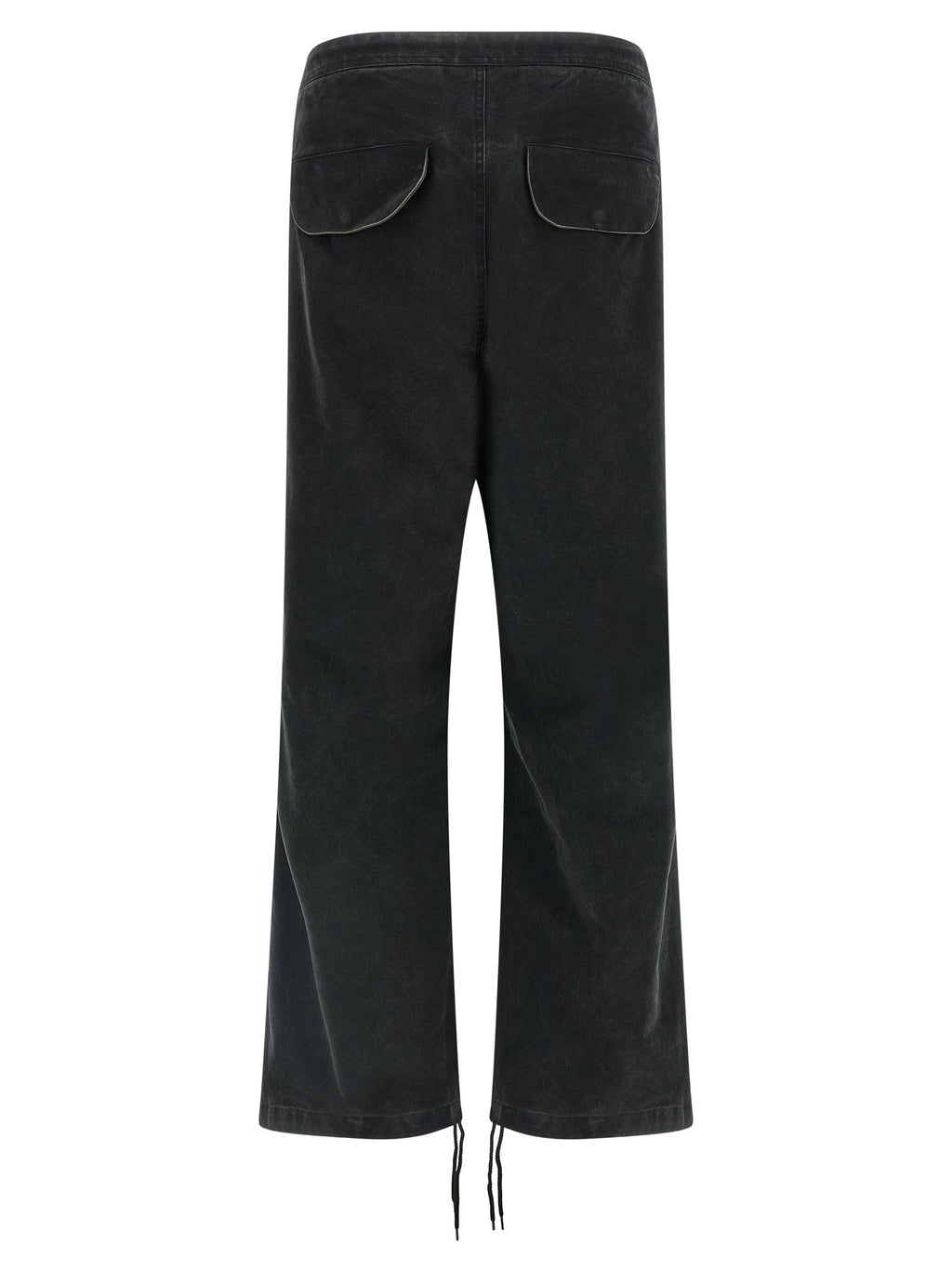 Entire Studios Black Cotton Cargo Pants