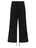Entire Studios Black Cotton Cargo Pants