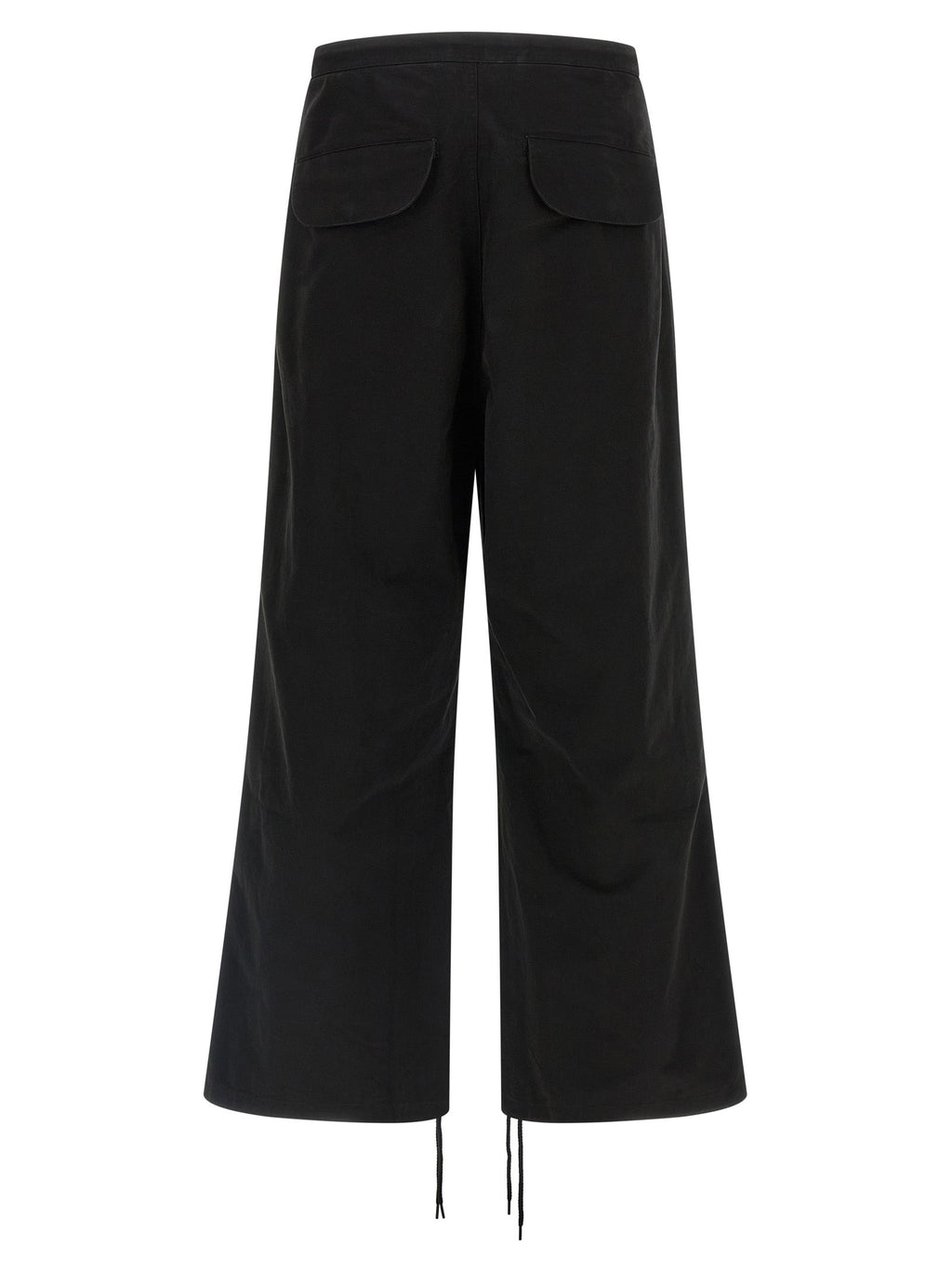 Entire Studios Black Cotton Cargo Pants