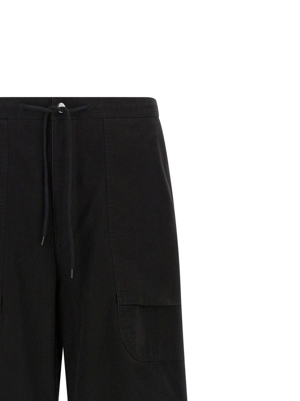 Entire Studios Black Cotton Cargo Pants