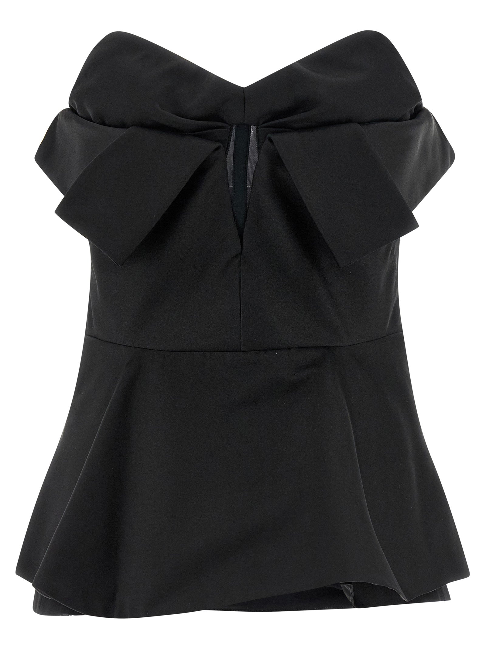 Alexander McQueen Black Polyester Tank Tops