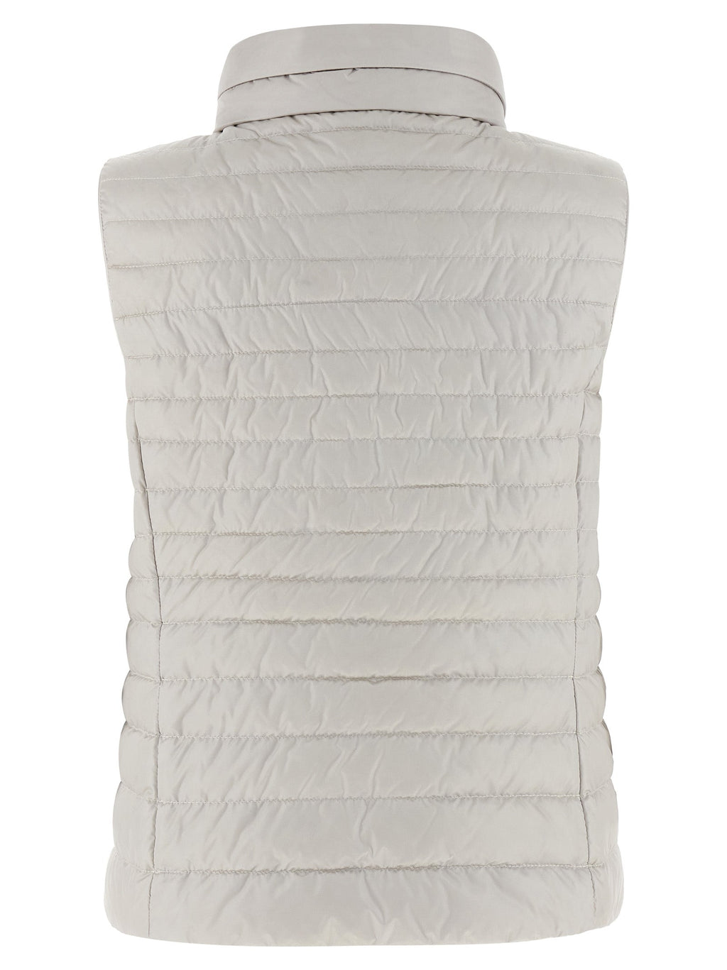 MooRER Beige Polyester Sleeveless Jacket