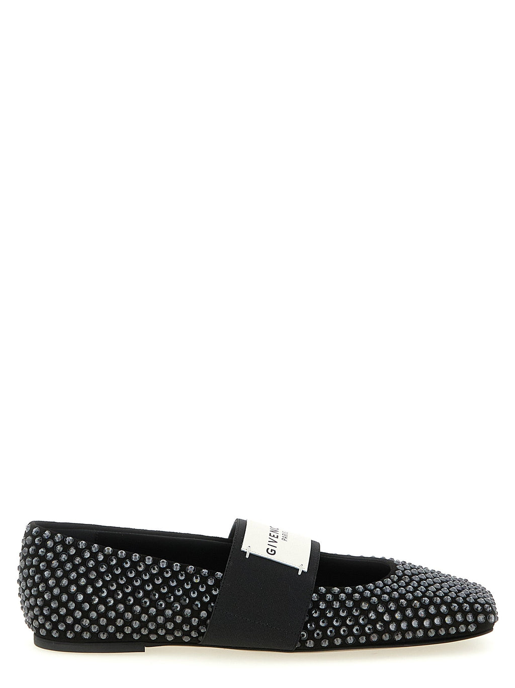 Givenchy Black Calfskin Ballet Flats