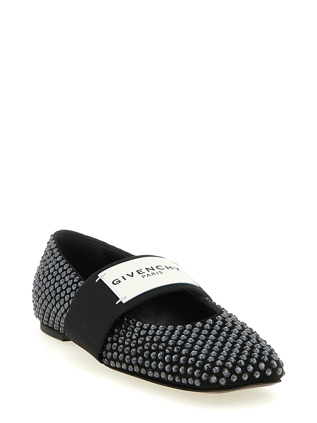 Givenchy Black Calfskin Ballet Flats