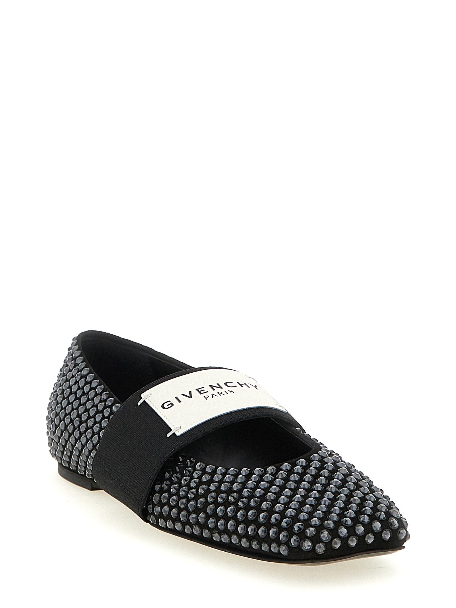 Givenchy Black Calfskin Ballet Flats
