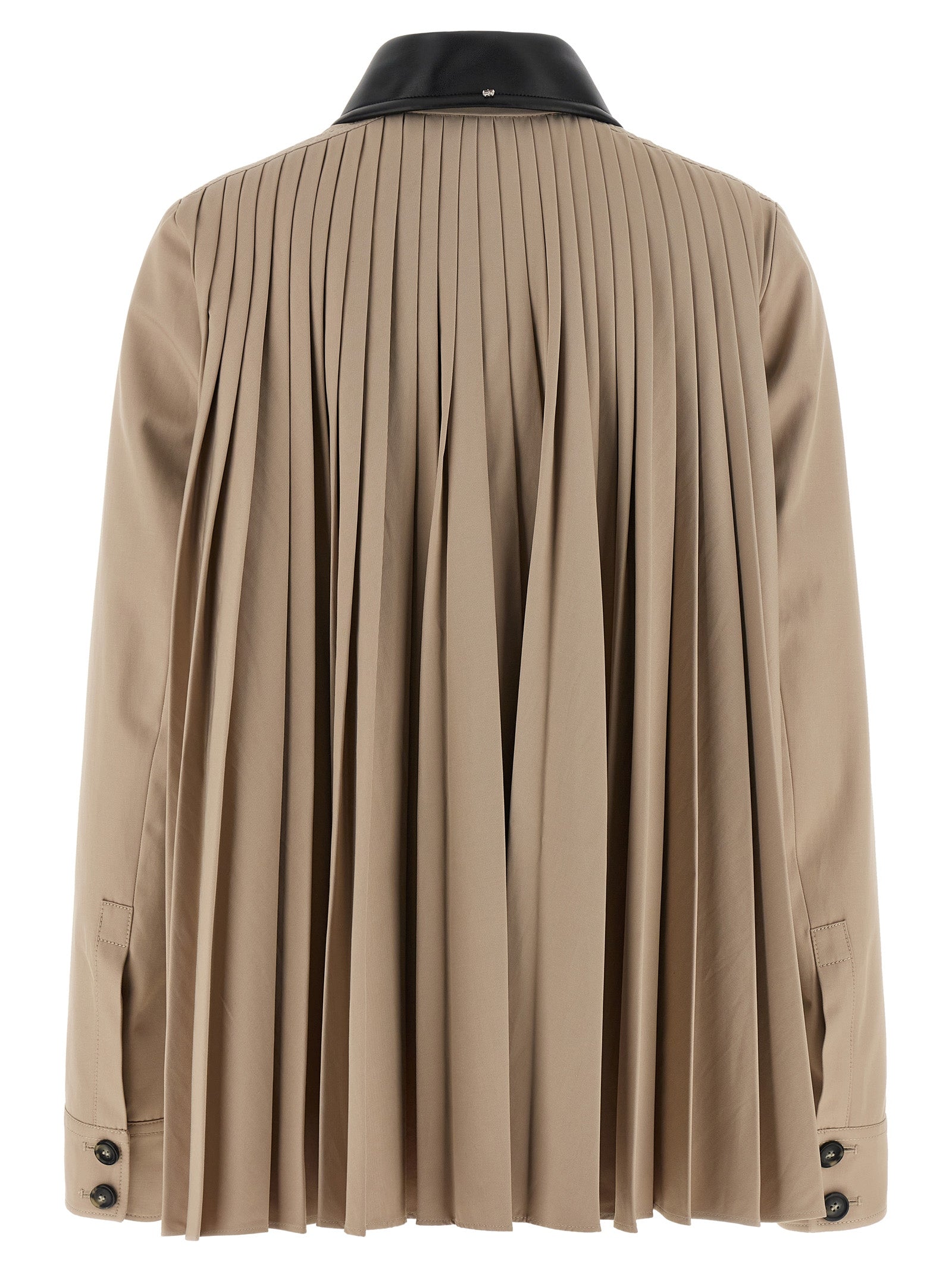 Sportmax Beige Polyester Coat