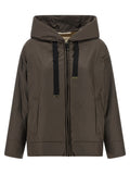 Max Mara Brown Polyester Shell Jacket