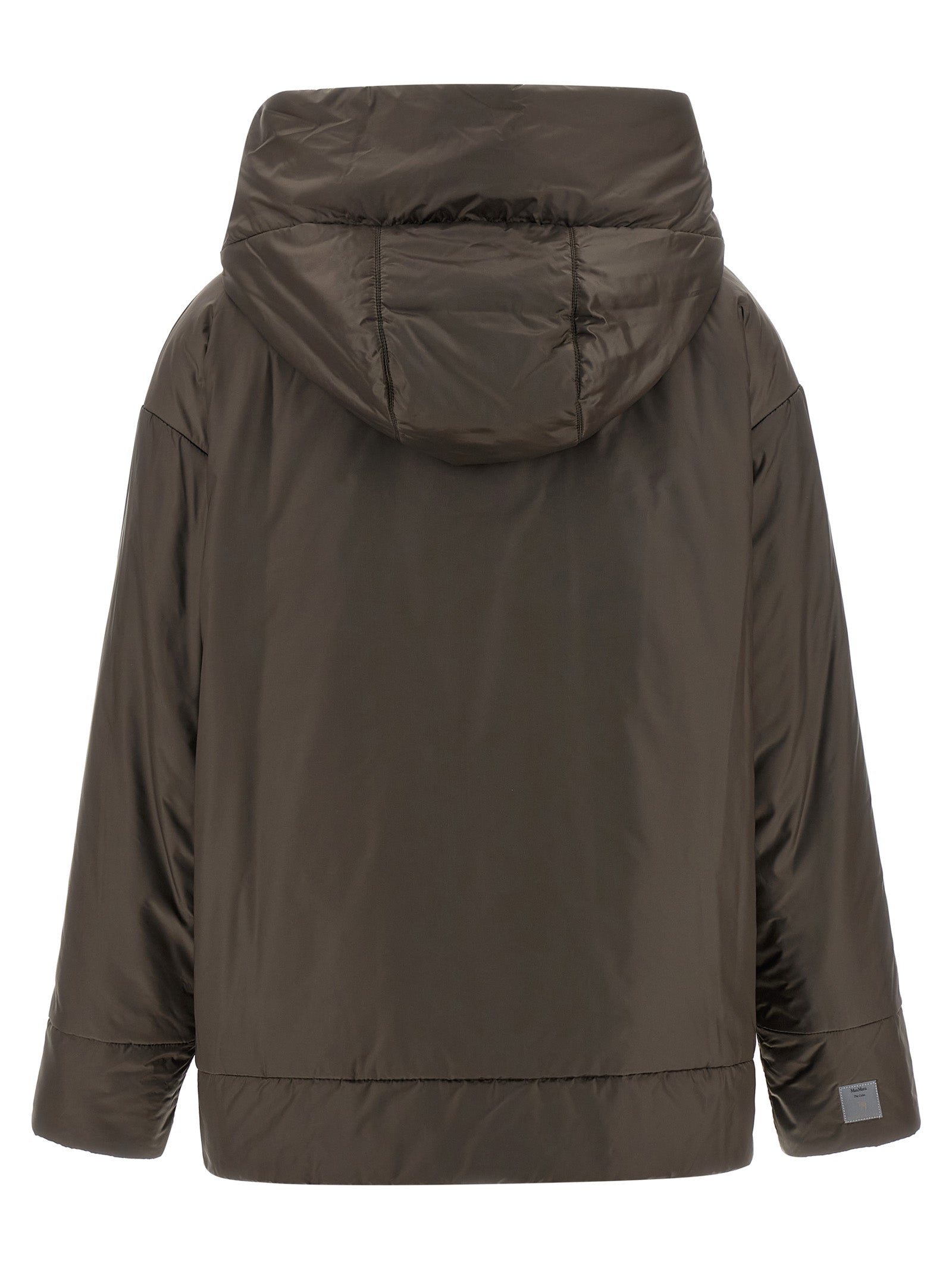 Max Mara Brown Polyester Shell Jacket