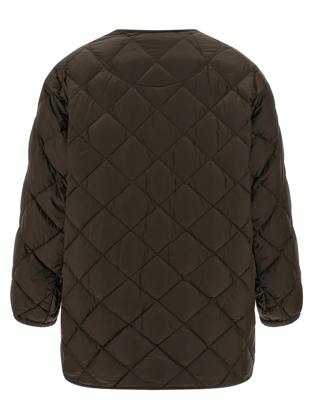 Max Mara Brown Polyamide Full-Length Jacket