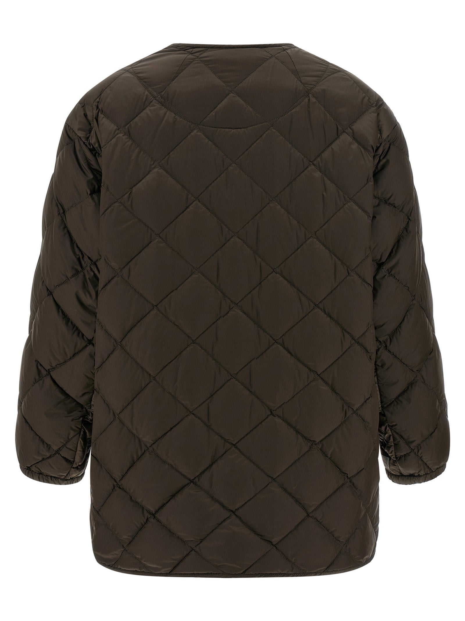 Max Mara Brown Polyamide Full-Length Jacket