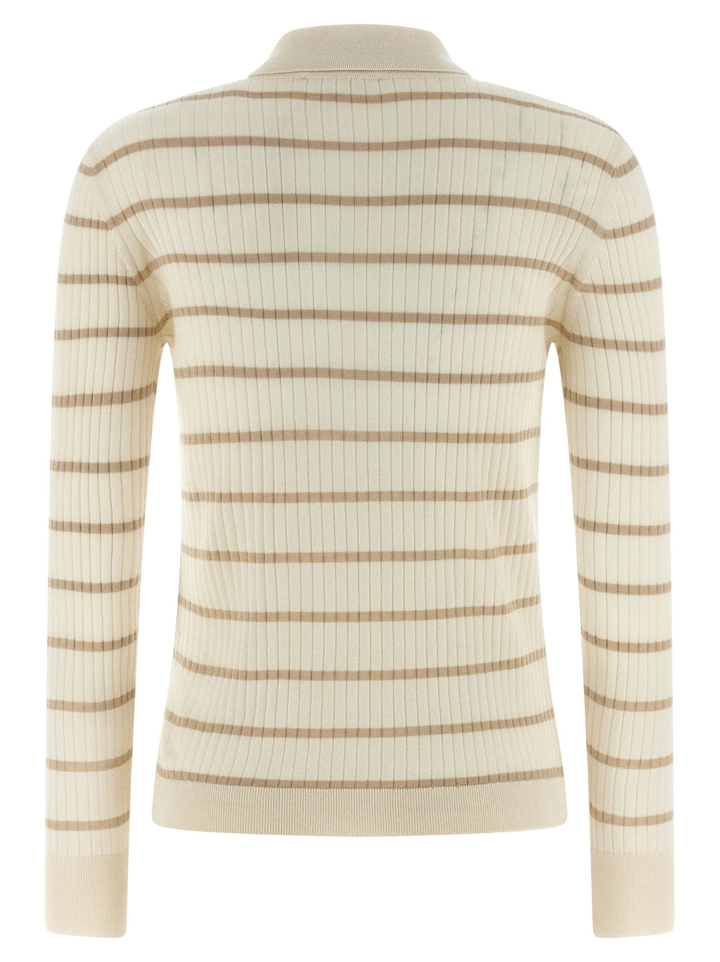 Max Mara Beige Cashmere Polo Shirt