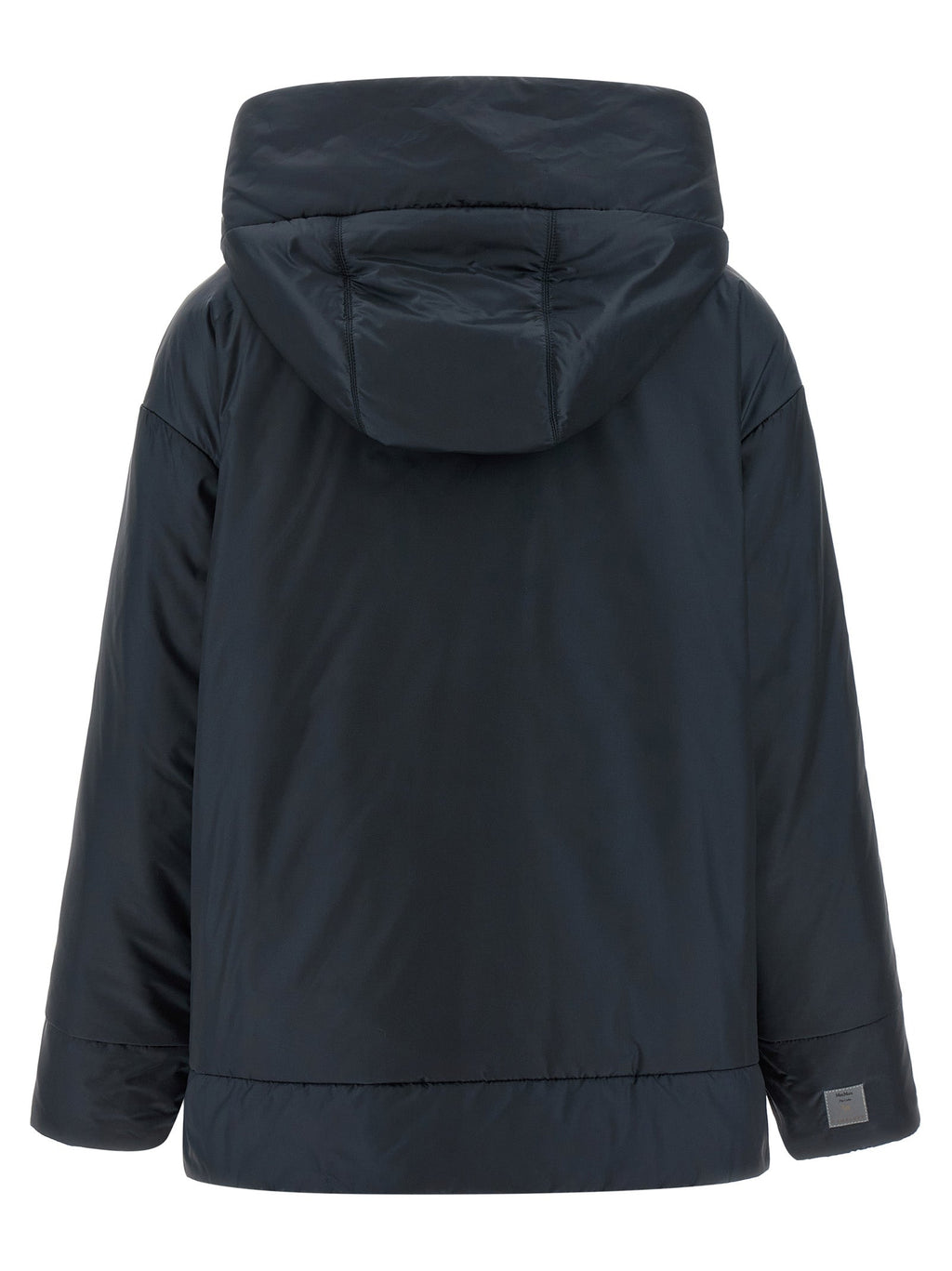Max Mara Blue Polyester Shell Jacket