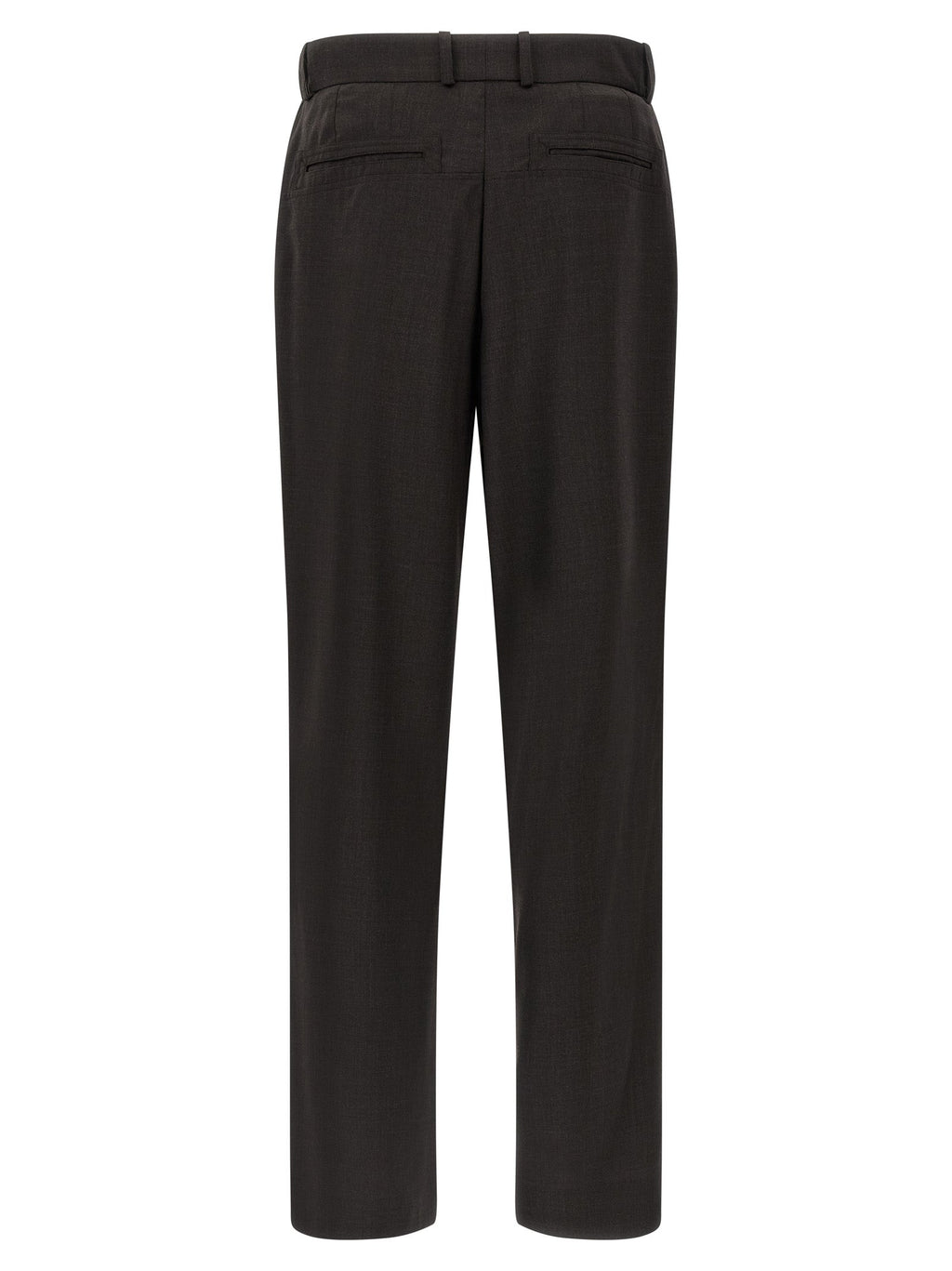 Kiko Kostadinov Brown Virgin Wool Casual Pants