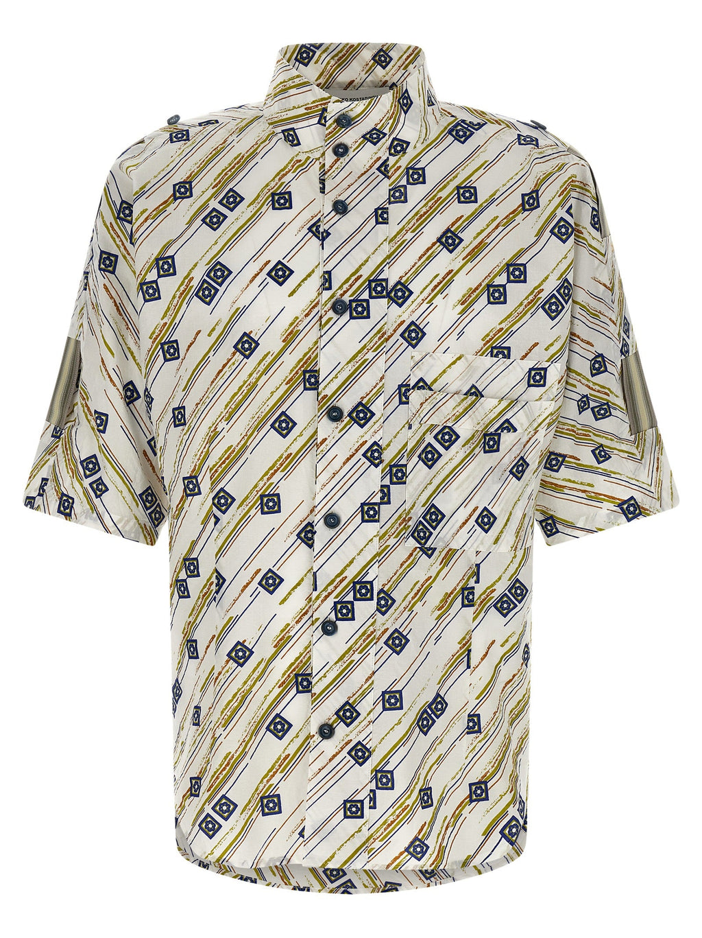 Kiko Kostadinov Multicolor Cotton Blouse