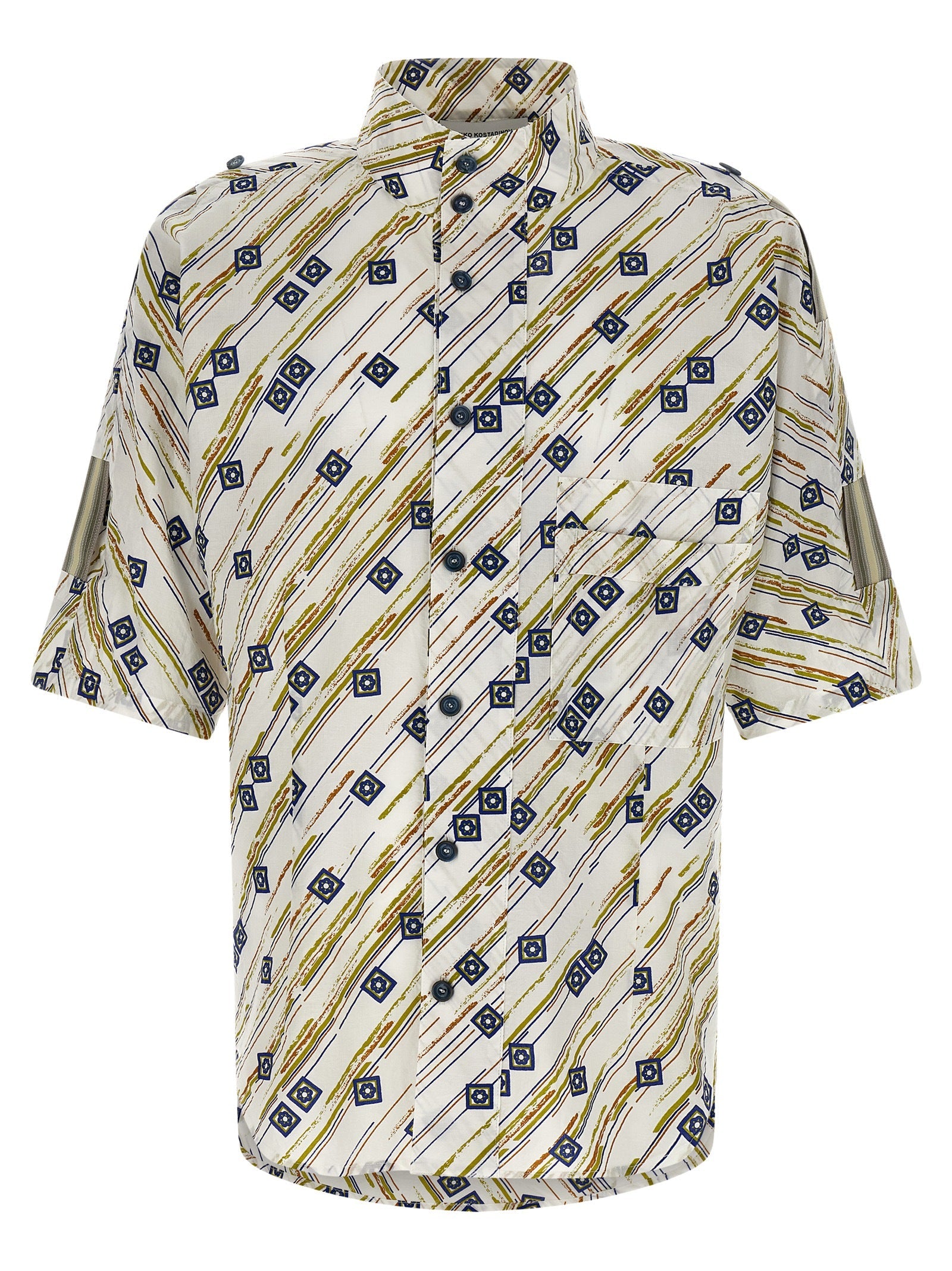 Kiko Kostadinov Multicolor Cotton Blouse