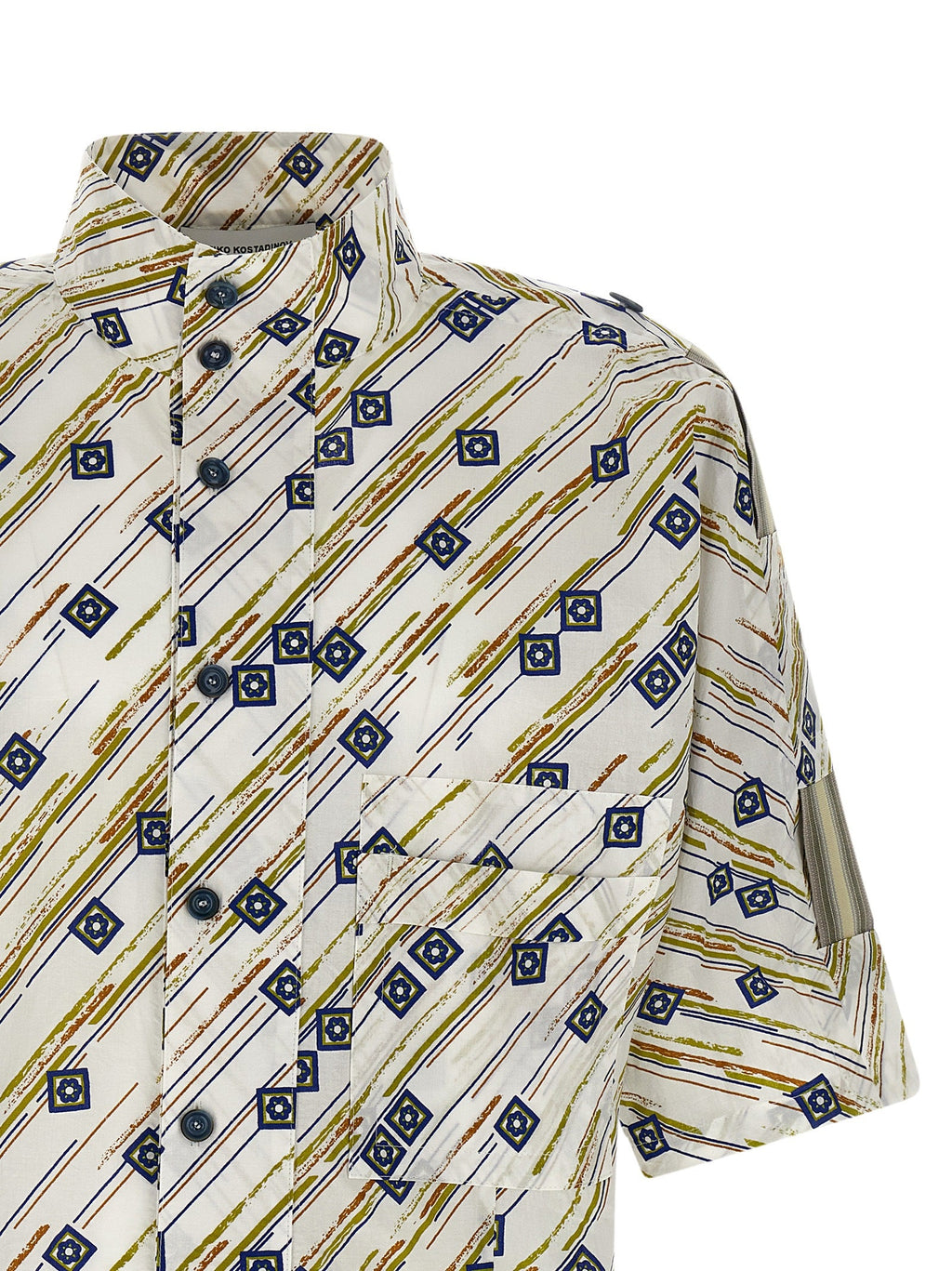 Kiko Kostadinov Multicolor Cotton Blouse