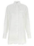 Sportmax White Cotton Blouse