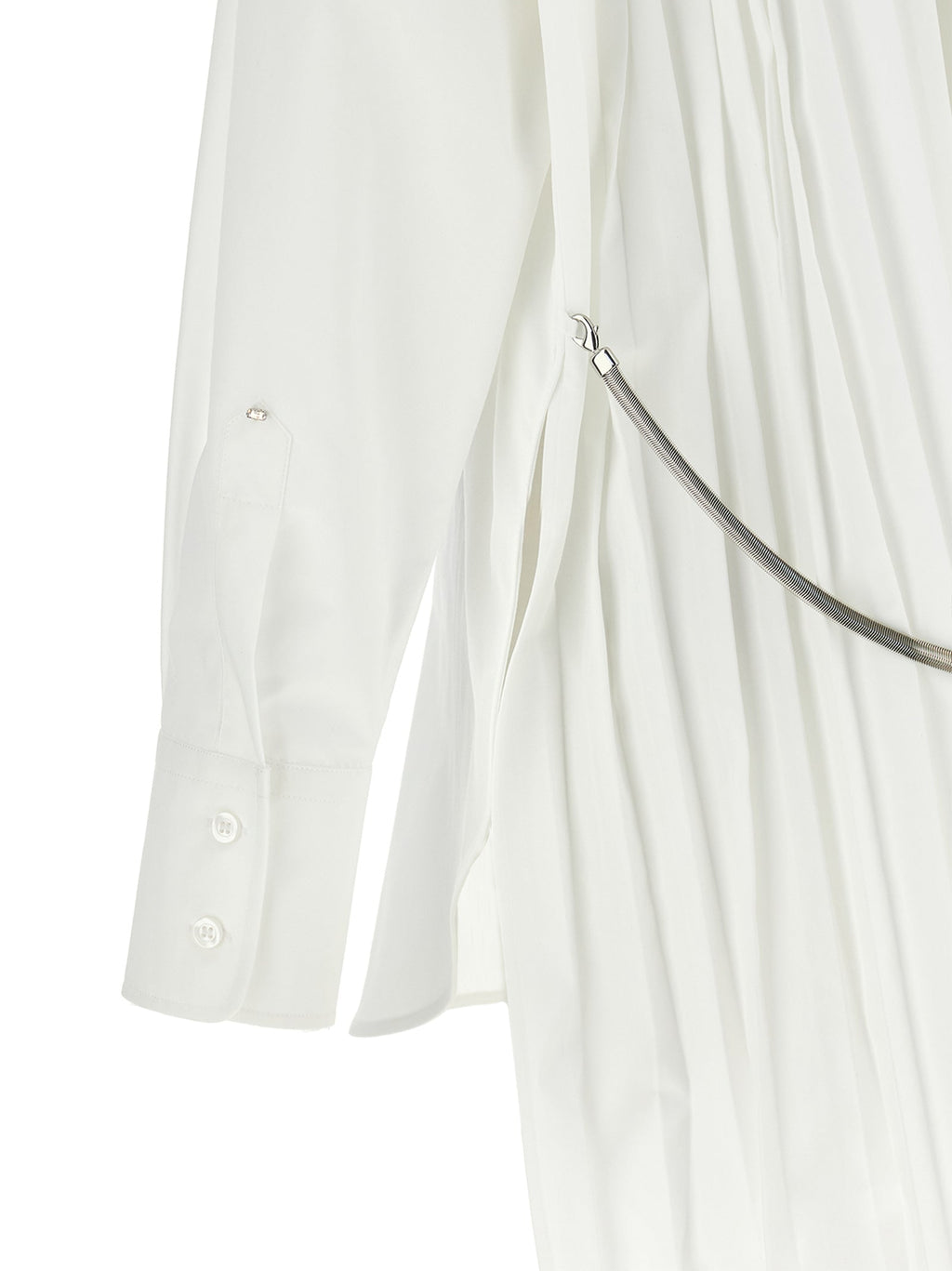 Sportmax White Cotton Blouse