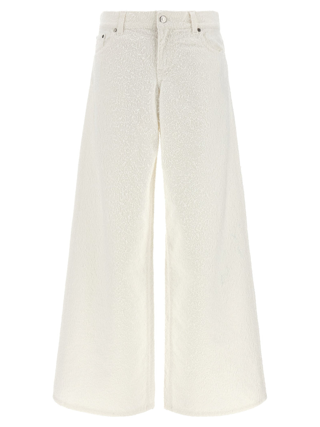 Stella McCartney White Cotton Jeans Denim