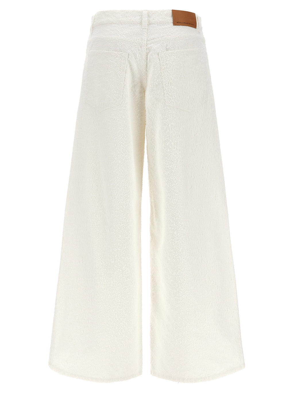 Stella McCartney White Cotton Jeans Denim